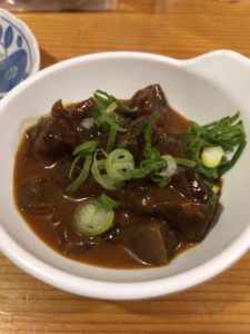 居酒屋ひょうのどて焼き