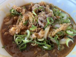 得正の名物カレーうどん