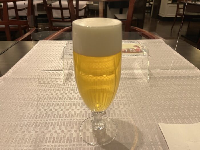 プレミアムモルツの生ビール