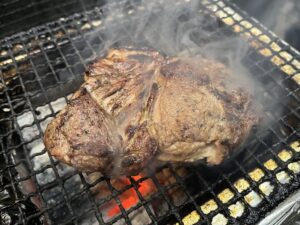 鹿児島のブランド豚　茶美豚のトンテキ
